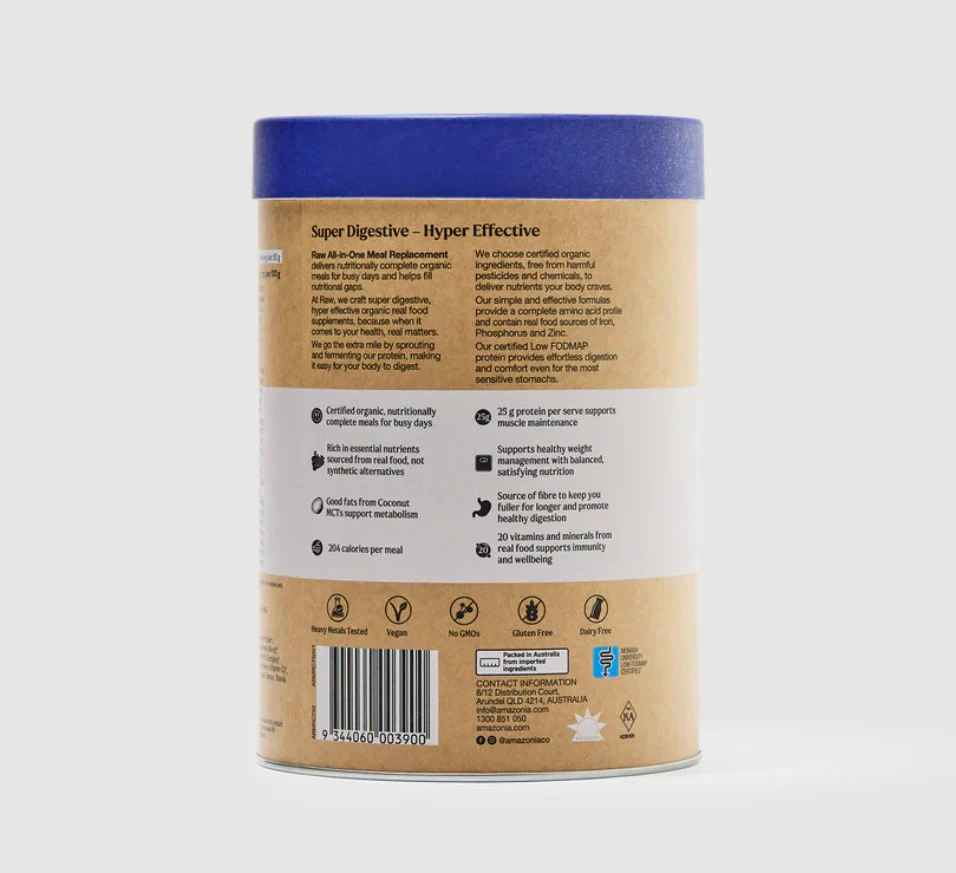 Amazonia Raw All-In-One Meal Replace Burnt Caramel - Image 4