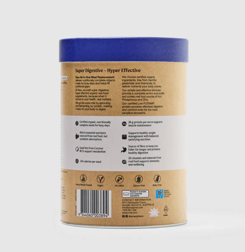 Amazonia Raw All-In-One Meal Replace Decedent Chocolate - Image 3