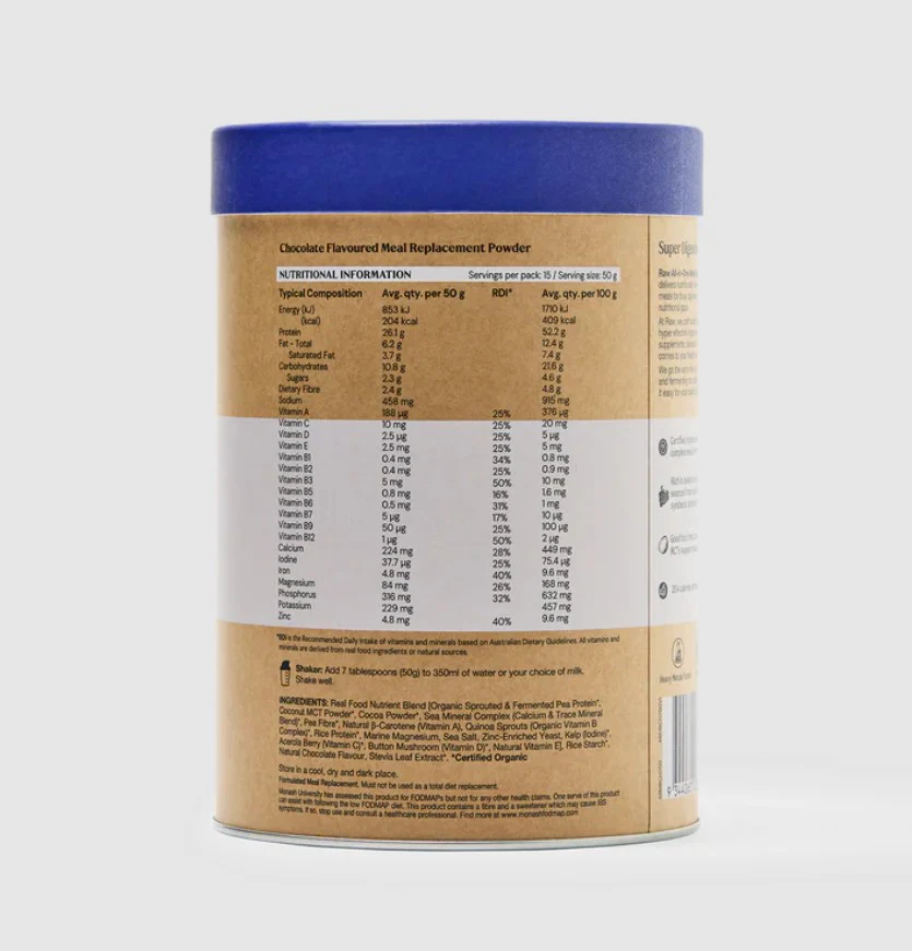 Amazonia Raw All-In-One Meal Replace Decedent Chocolate - Image 5