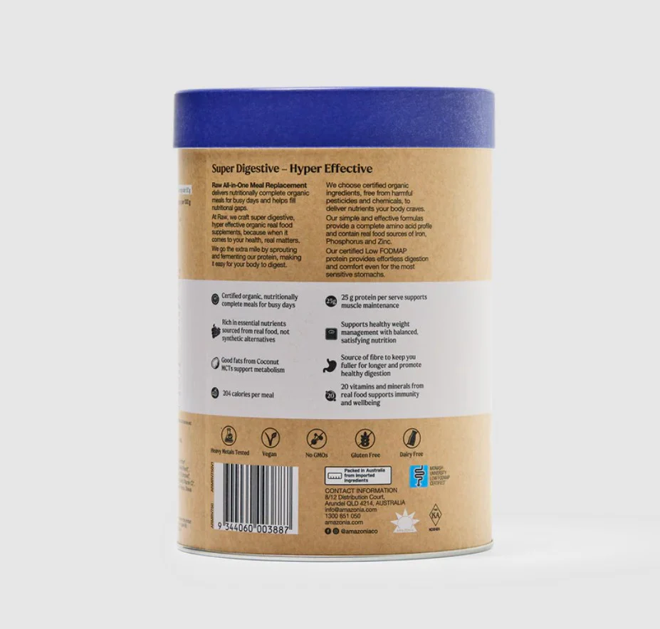 Amazonia Raw All-In-One Meal Replace Vanilla Creme - Image 4