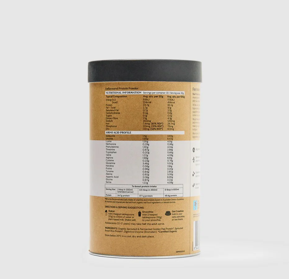 Amazonia RAW Natural Protein Isolate - Image 4
