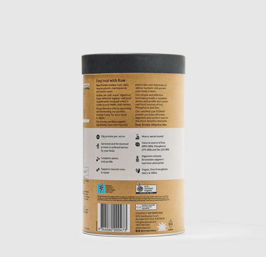 Amazonia RAW Protein Isolate Choc Coconut - Image 2