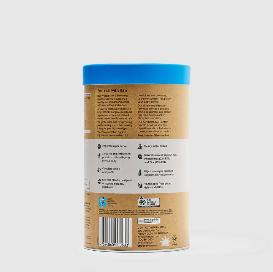 Amazonia Raw Protein Slim & Tone Vanilla & Cinnamon - Image 3