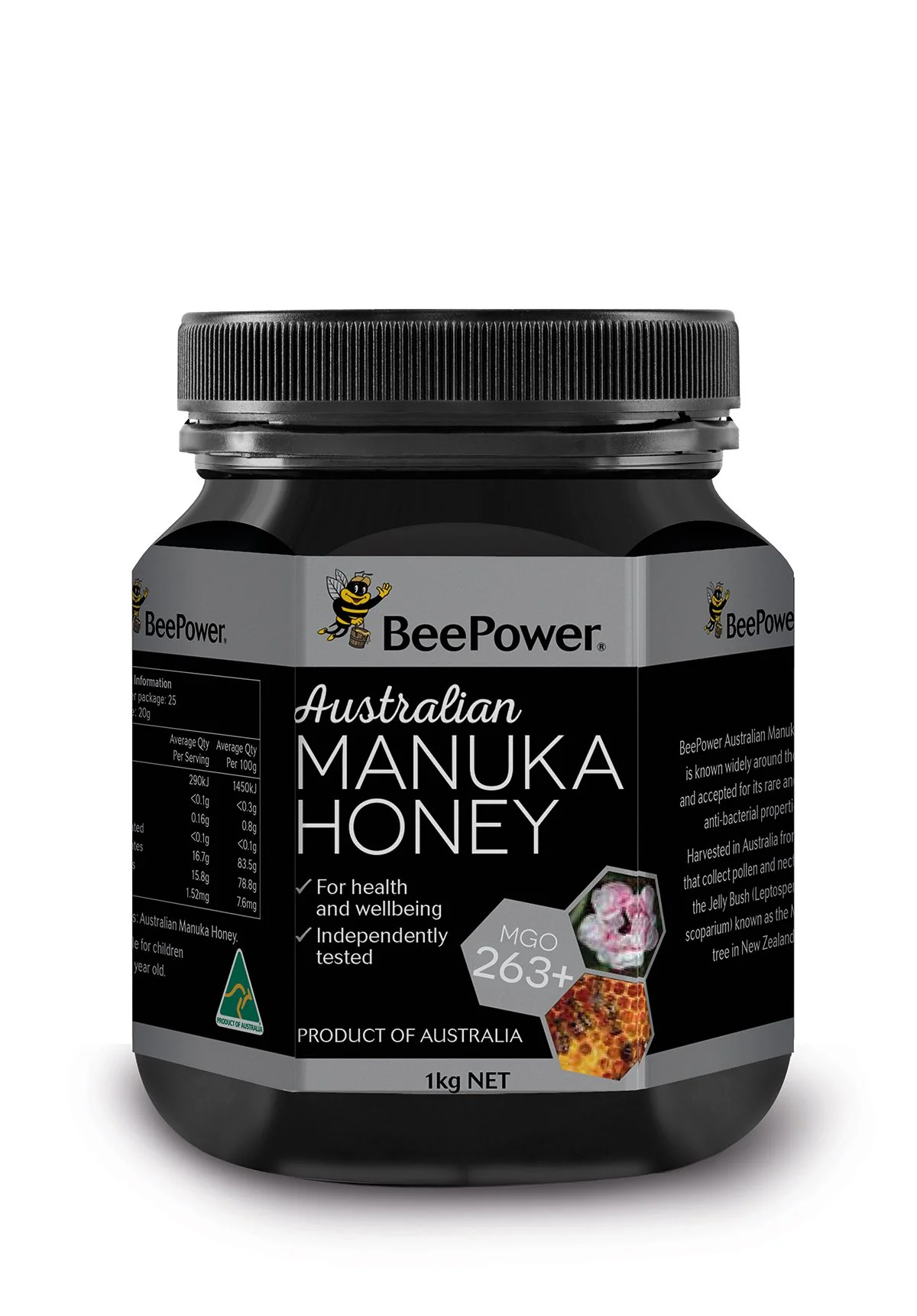Bee Power Australian Manuka MGO 263+ (10+) - Image 3