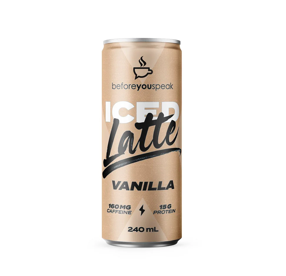 Beforeyouspeak Iced Latte Vanilla 240ml - Carton of 12