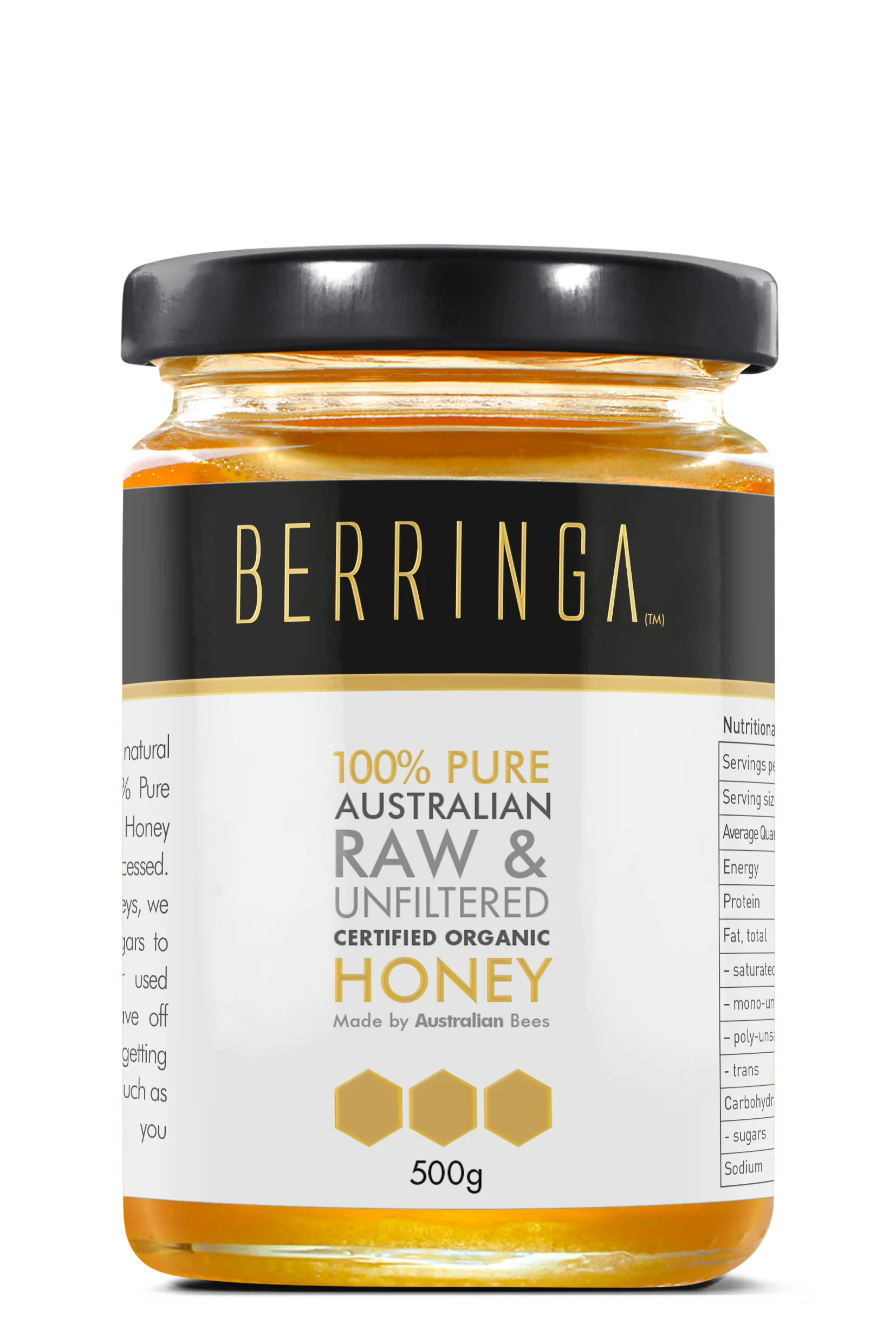Berringa Raw Eucalyptus Organic Honey