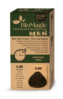 Bio Magic Mens Hair Colour Cream Dark Brown 3/00