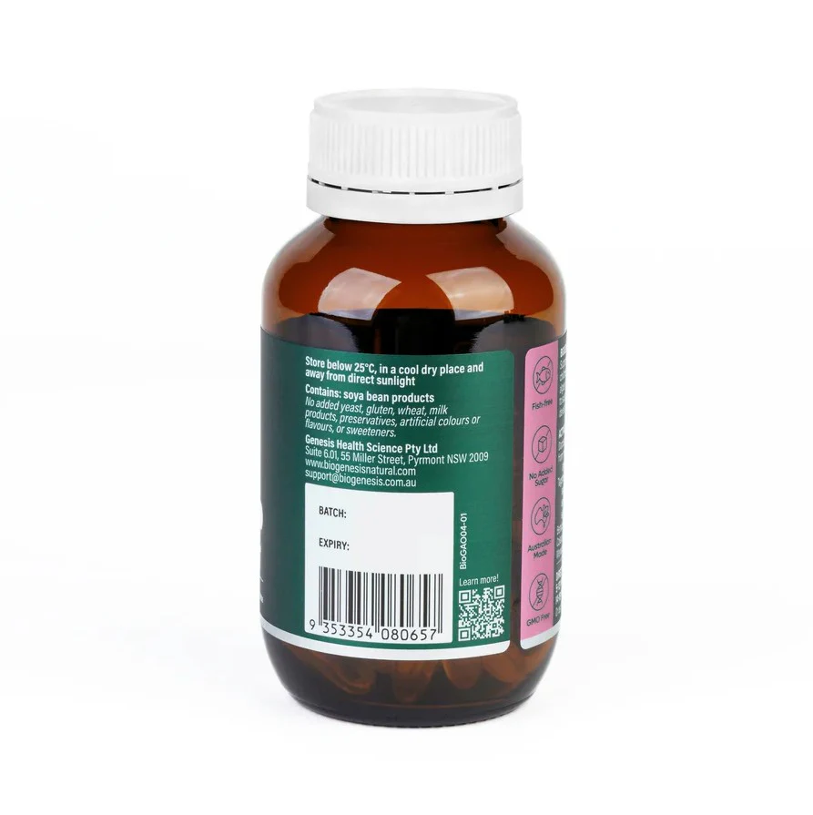 BioGenesis Algae Oil KIDS 60 capsules - Image 2