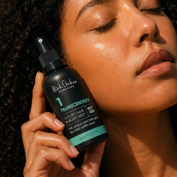 Black Chicken Remedy Luxury Hair & Body Mist #1 Transcendence 50ml - Image 3