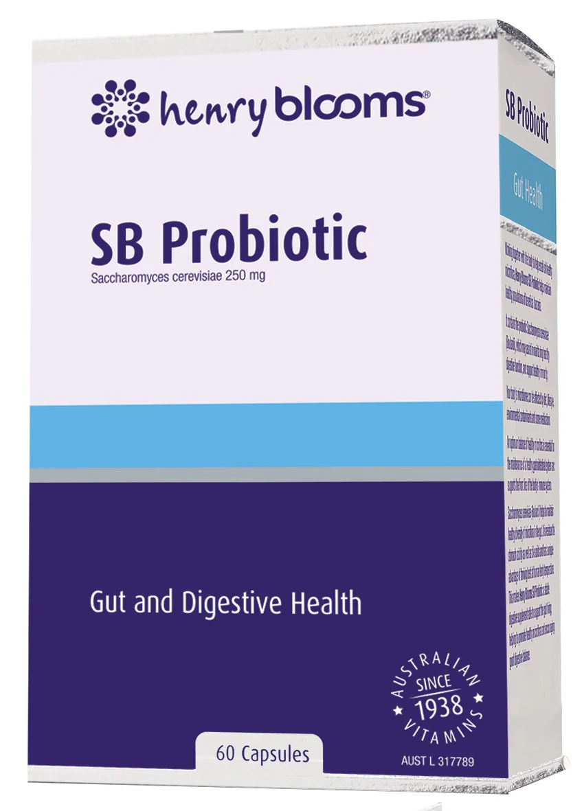 Henry Blooms Sb Probiotic Gut Health 60 Capsules