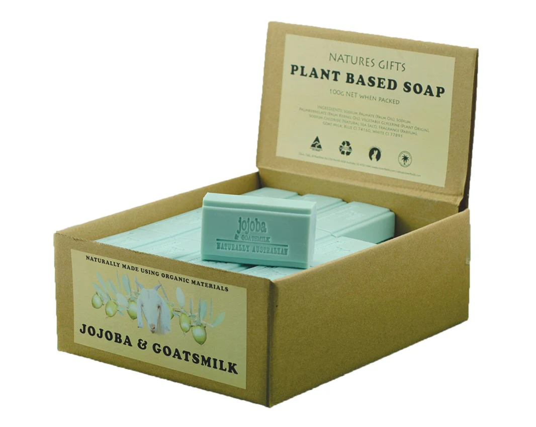 Clover Fields Jojoba & Goatsmilk Bar Soap (box of 36)