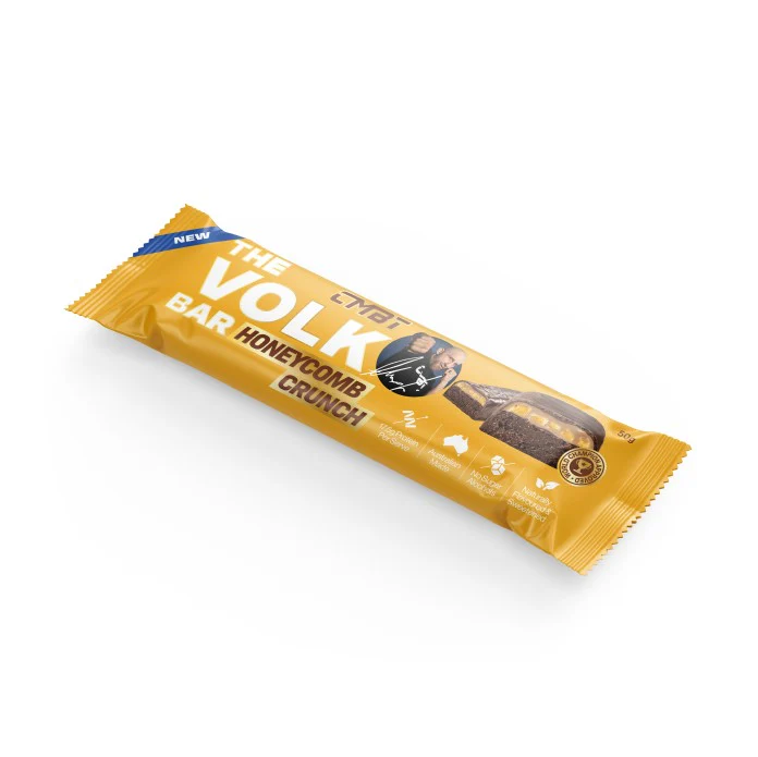 CMBT Nutrition The Volk Bar Honeycomb Crunch 50g - Box of 12 - Image 3