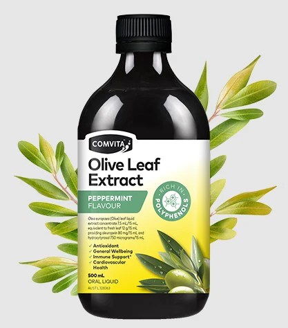 Comvita Olive Leaf Extract Peppermint 500ml - Image 2