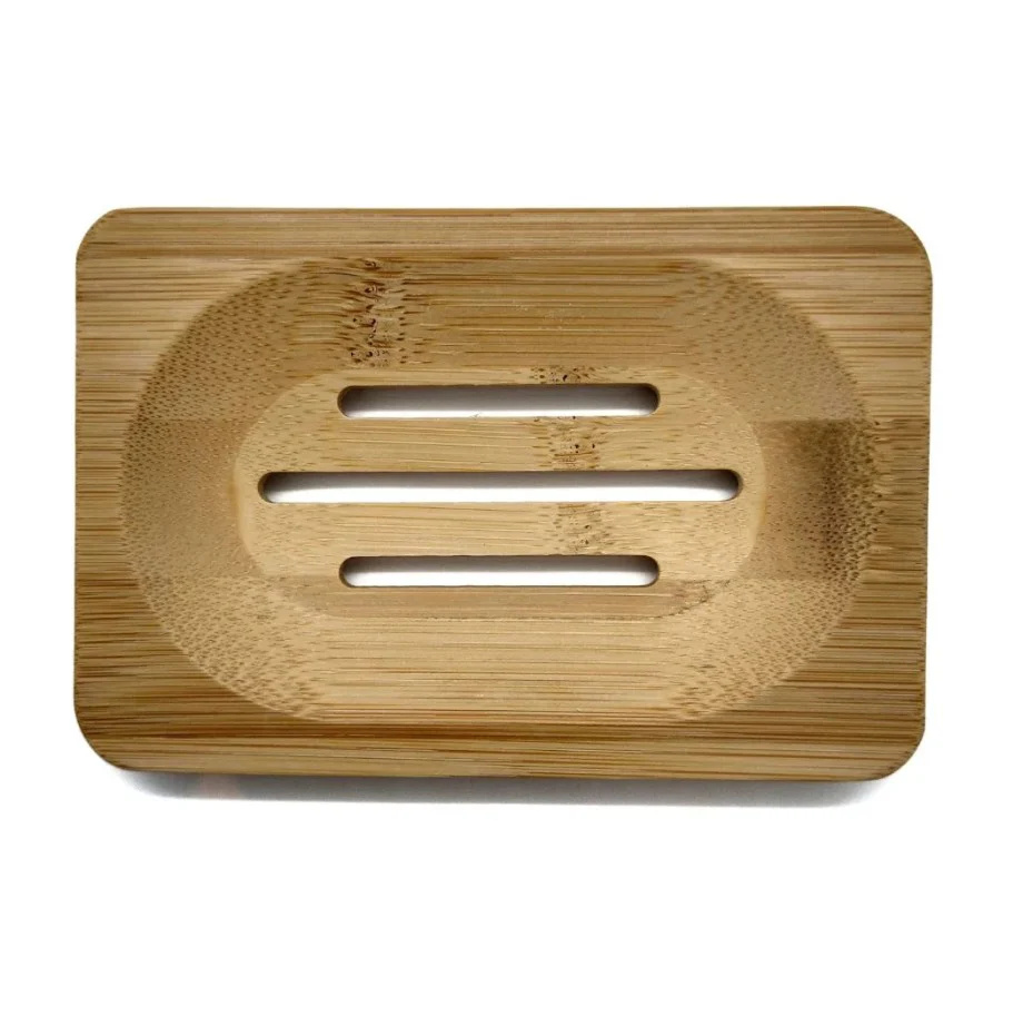 Cooki Haircare Bamboo Shampoo Bar Drainer Dish
