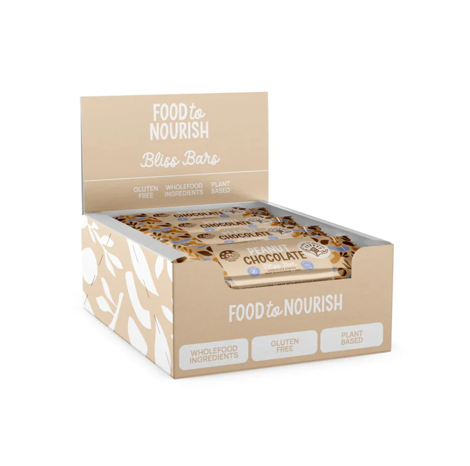 Food To Nourish Bliss Bar Choc Peanut 40g - Box of 12