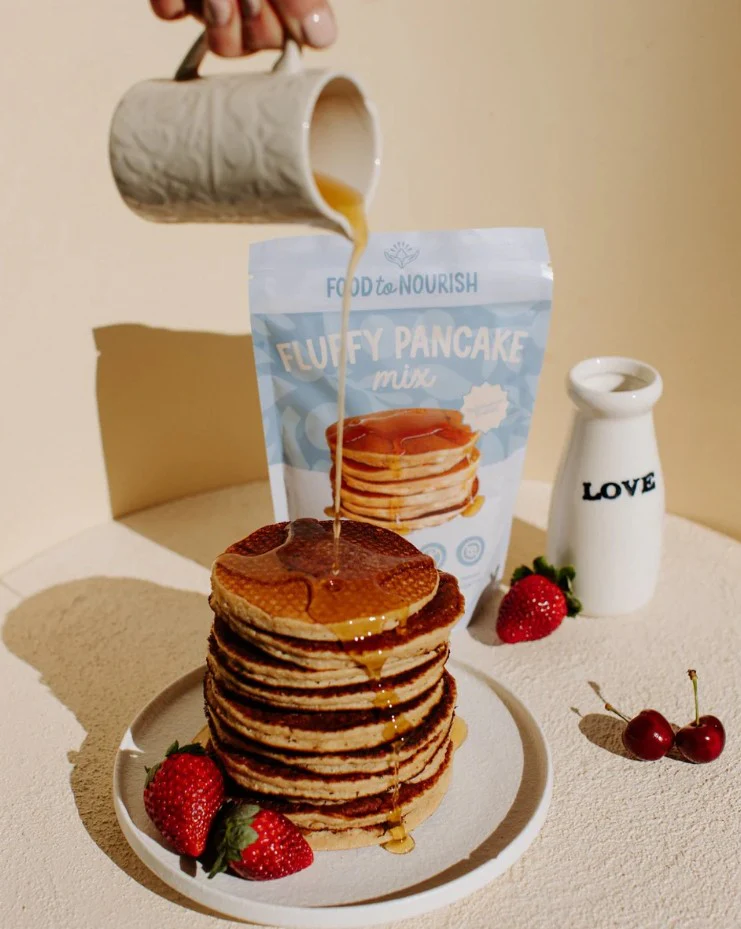 Food To Nourish Fluffy Pancake Mix 300g - Image 3