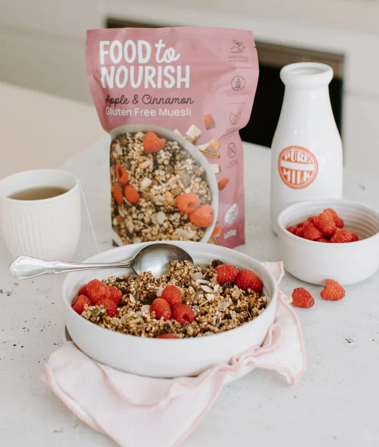 Food To Nourish Gluten Free Muesli Apple Cinnamon 400g - Image 3