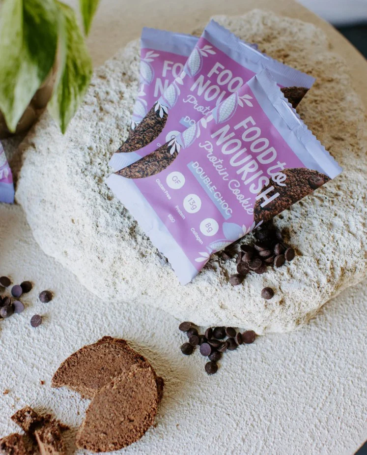 Food To Nourish Protein Cookie Double Choc 60g - Box of 12 - Image 4