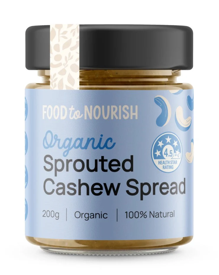Food To Nourish Sprouted Cashew Spread 200g