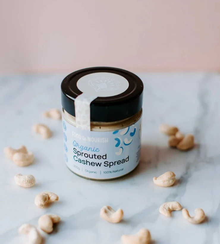 Food To Nourish Sprouted Cashew Spread 200g - Image 3