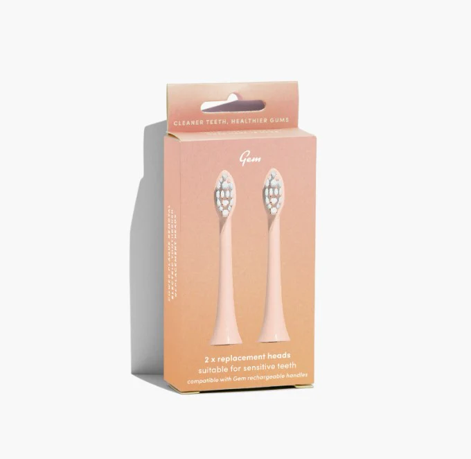 Gem Care Electric Toothbrush Replacement Heads Watermelon