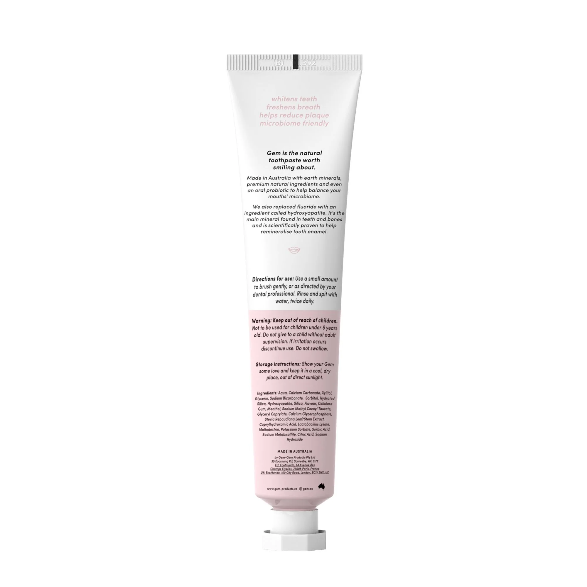 Gem Triple Whitening Toothpaste 100g - Image 2