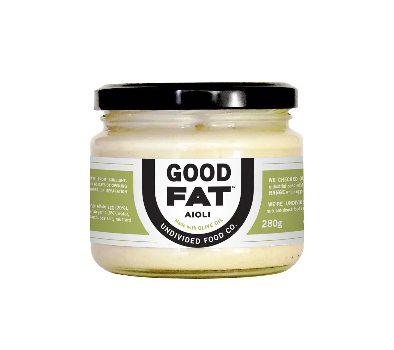 GOOD FAT Garlic Aioli 280g