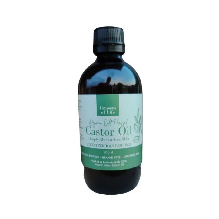 Grasses of Life Organic Castor Oil - Image 2