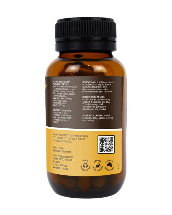 Hab Shifa JoinTQ Black Seed 60 Capsules - Image 2