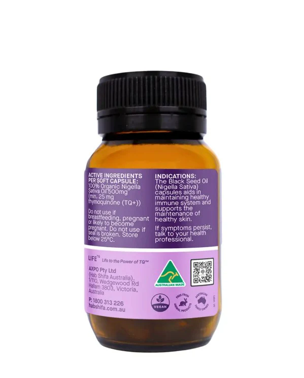 Hab Shifa TQ+ Activated Black Seed Oil - Image 2