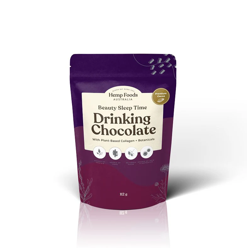 Hemp Foods Australia Drinking Chocolate Beauty & Sleep Blend 112g