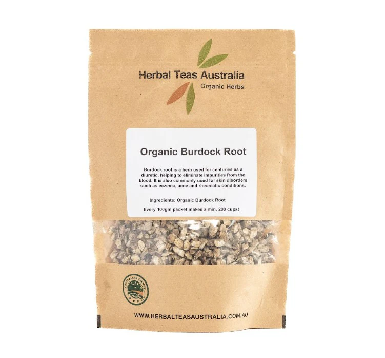 Herbal Tea Australia Burdock Root Loose Leaf 100g