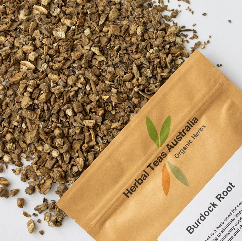 Herbal Tea Australia Burdock Root Loose Leaf 100g - Image 2