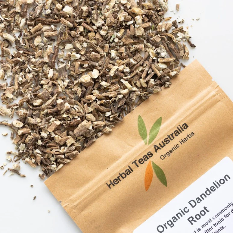 Herbal Tea Australia Dandelion Root Loose Leaf 100g - Image 2