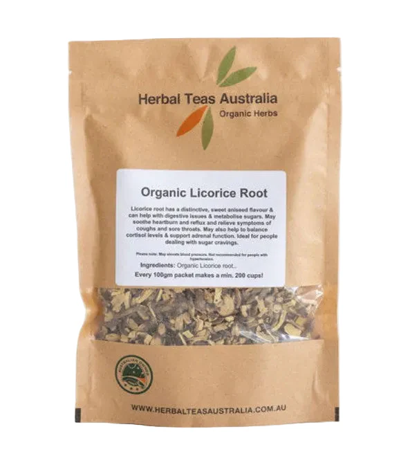 Herbal Tea Australia Licorice Root Loose Leaf 100g