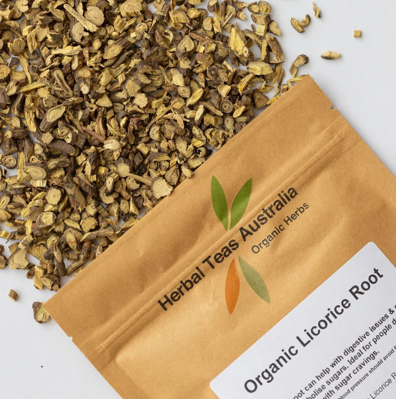 Herbal Tea Australia Licorice Root Loose Leaf 100g - Image 2
