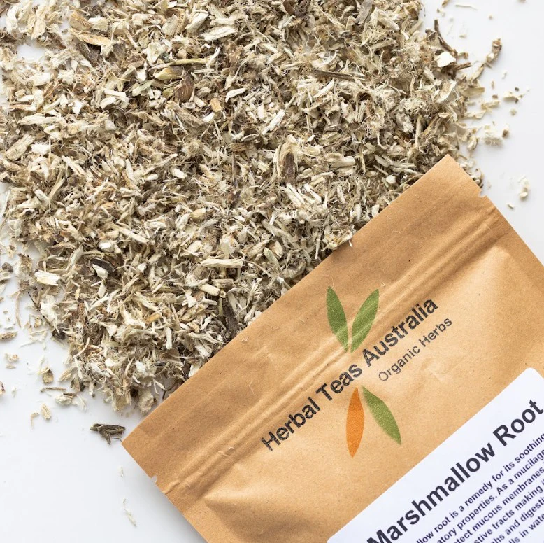 Herbal Tea Australia Marshmallow Root Loose Leaf 100g - Image 2