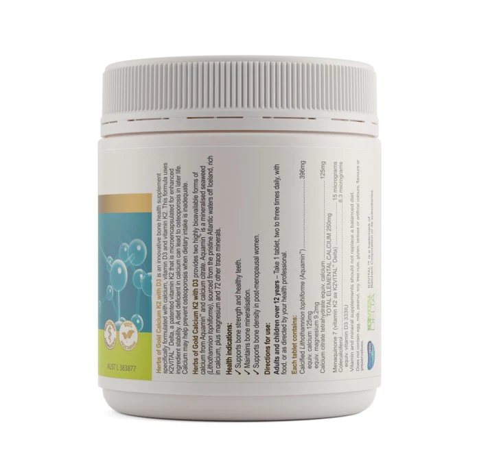 Herbs of Gold Calcium K2 with D3 - Image 6