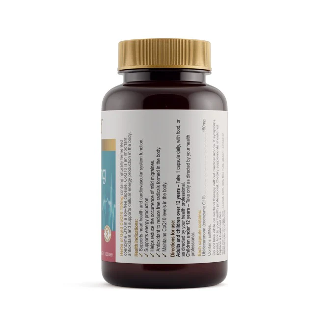 Herbs of Gold CoQ10 150 Max - Image 3