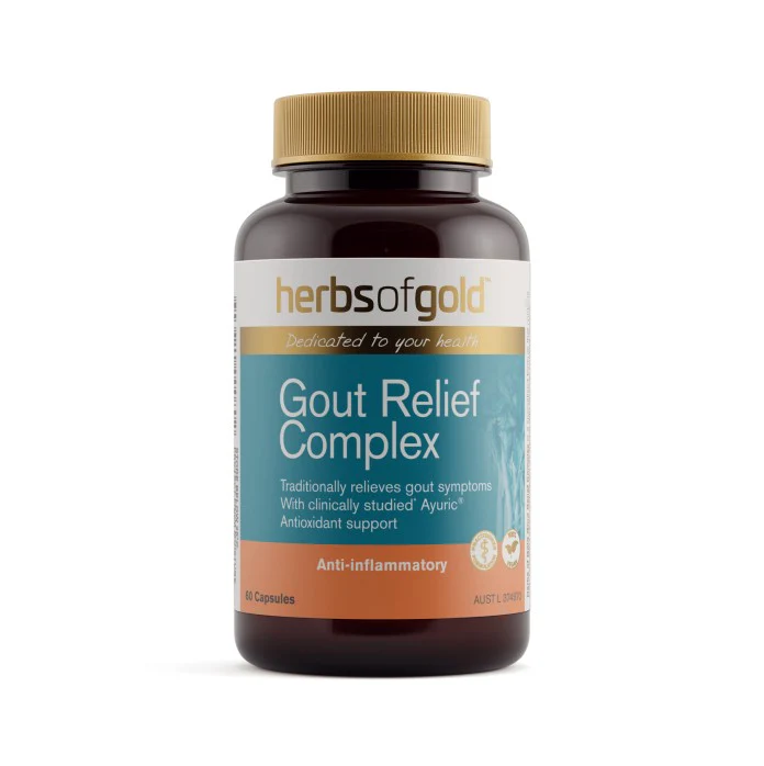 Herbs of Gold Gout Relief Complex 60 Capsules