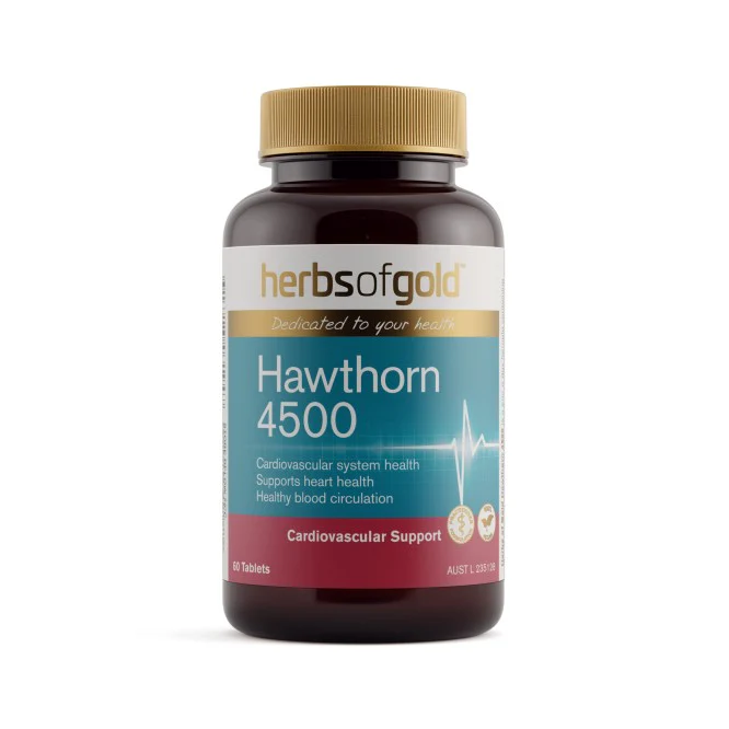 Herbs of Gold Hawthorn 4500 60 tablets