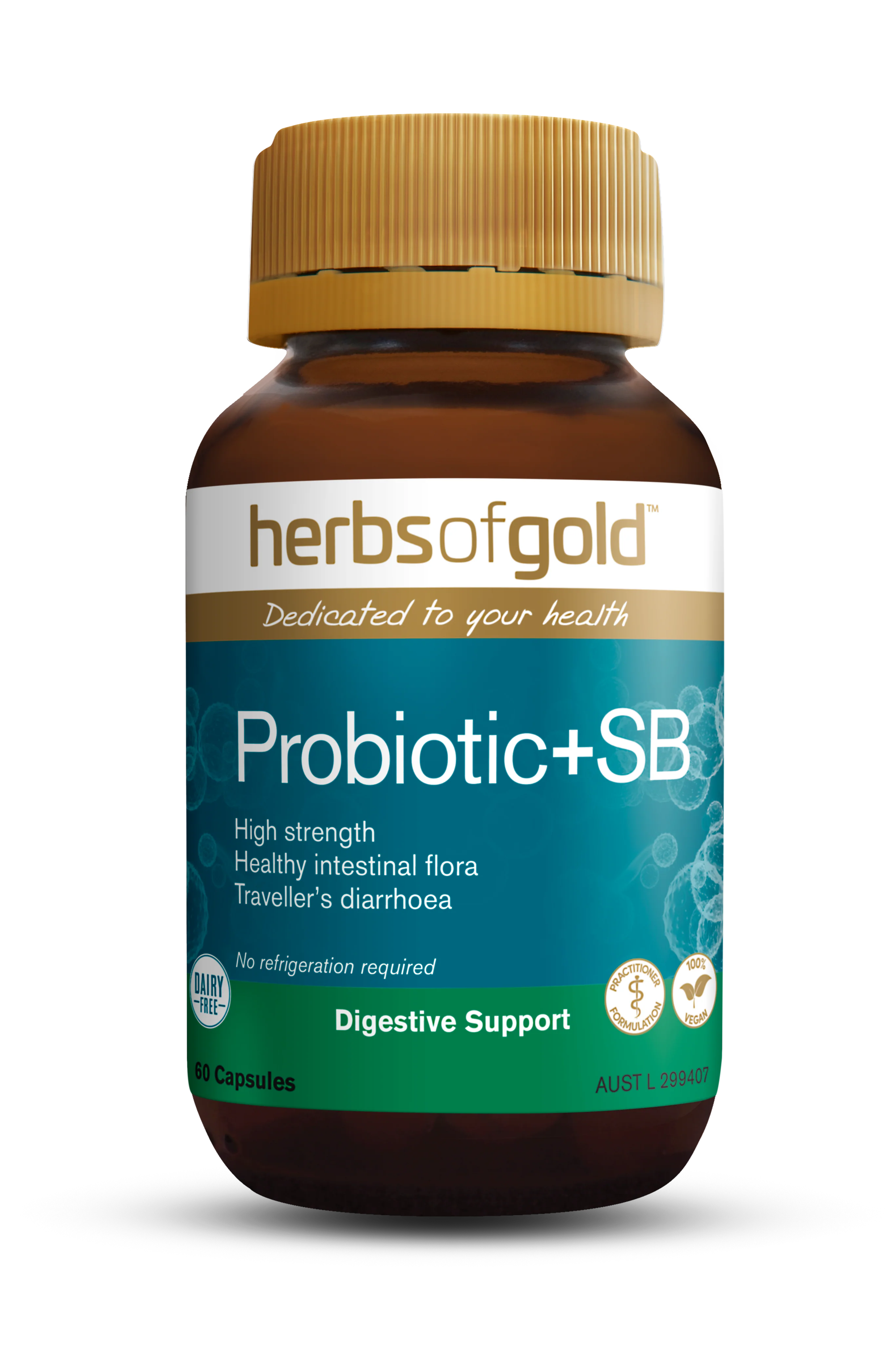 Herbs of Gold Probiotic + SB High Strength