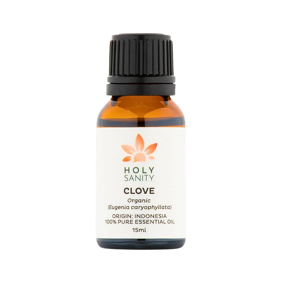Holy Sanity Organic Essential Oil Clove 15ml