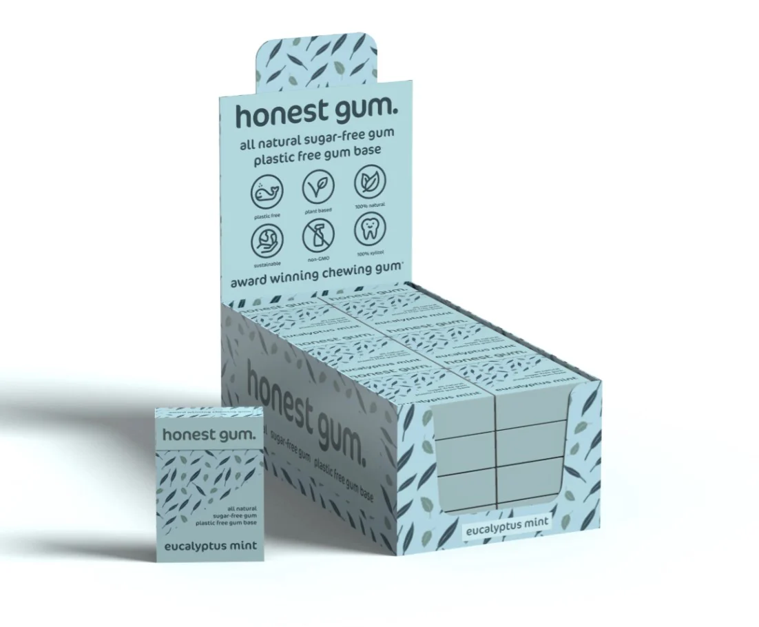 Honest Gum Chewing Gum 15pcs (21g) x 20
