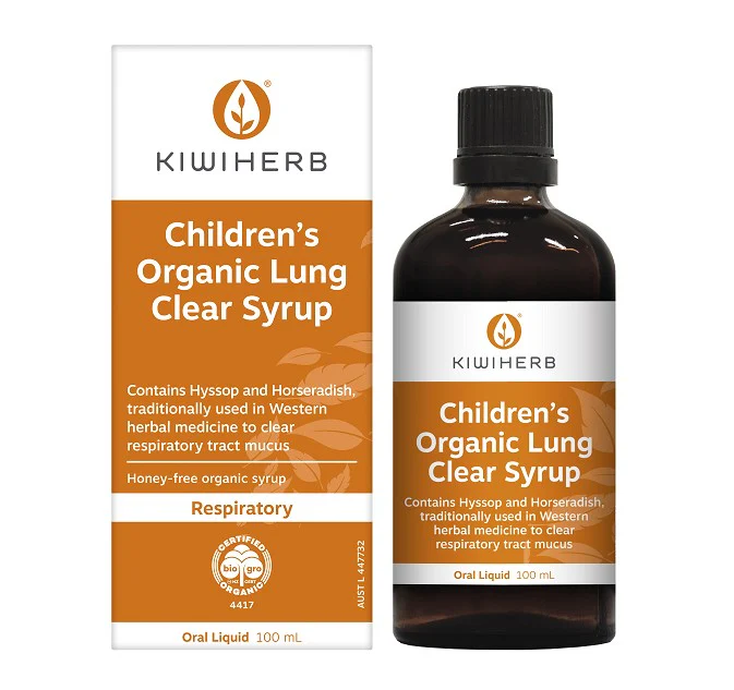 Kiwiherb Children's Organic Lung Clear Syrup