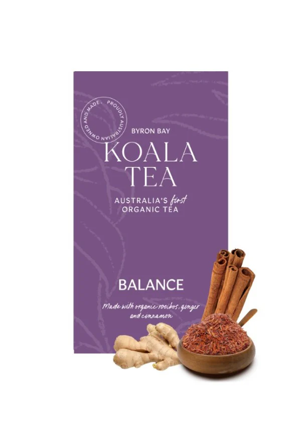 Koala Tea Balance Organic Tea Blend 20 Tea Bags