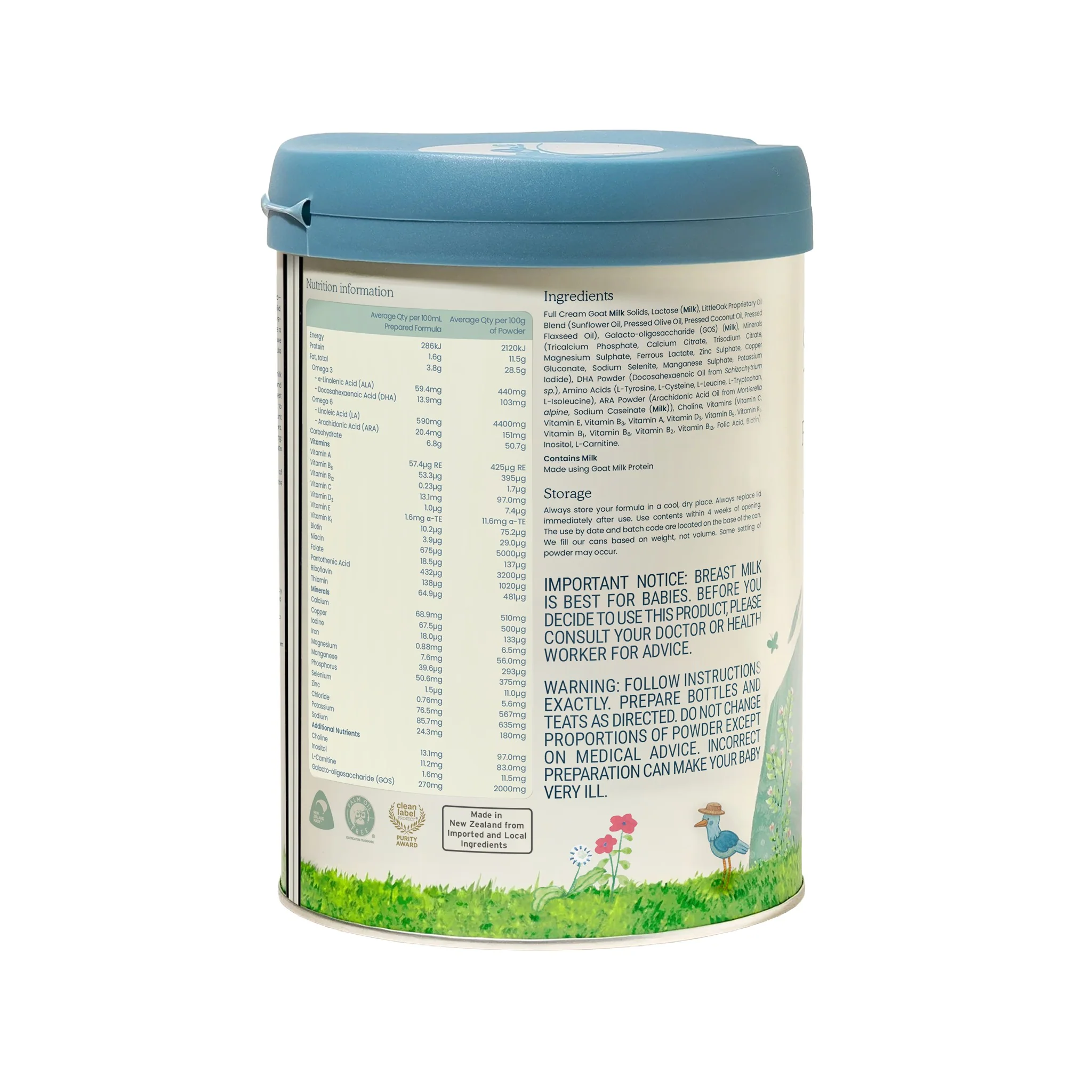 LittleOak Natural Goat Milk Follow-On Formula Stage 2 - Image 5