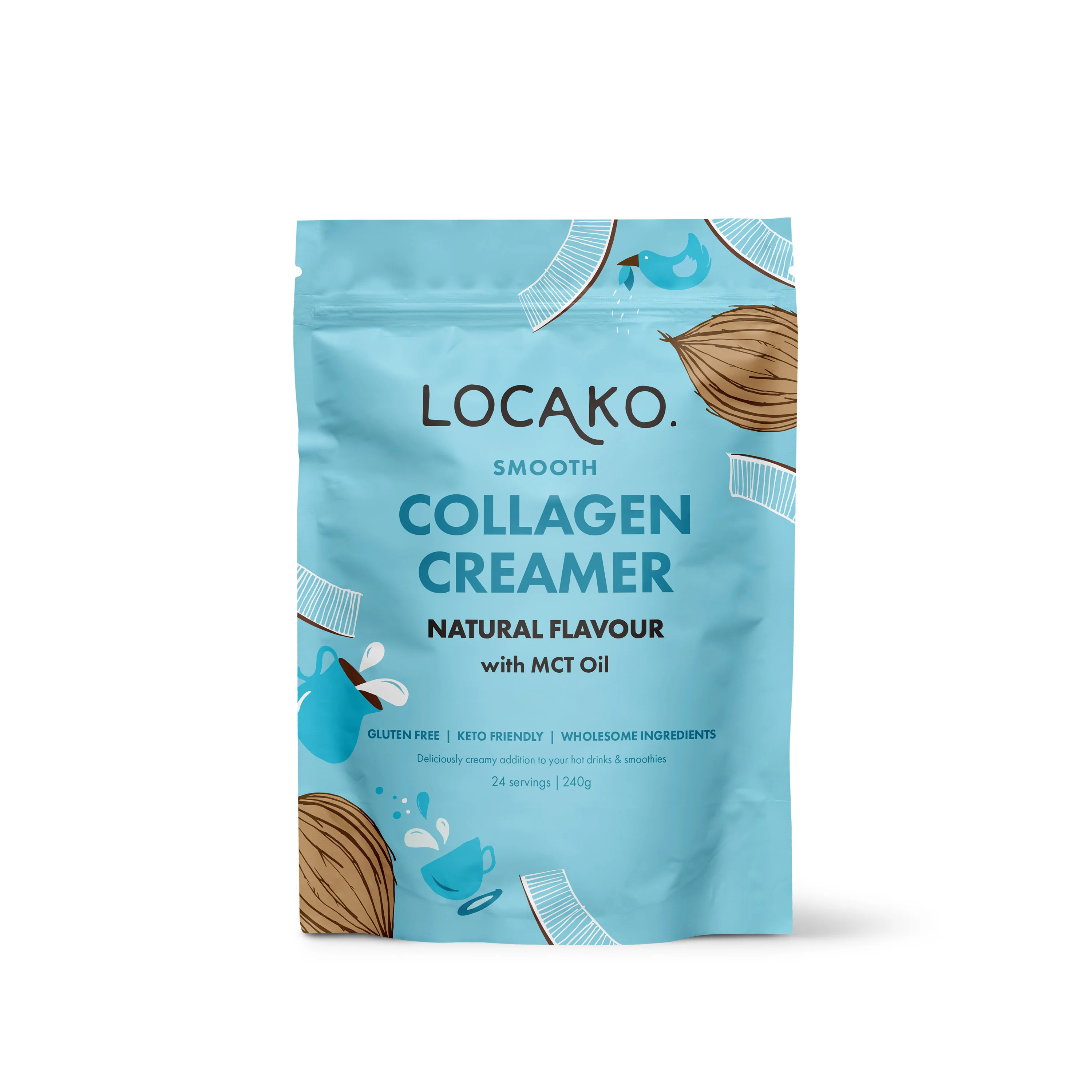 Locako Collagen Creamer Natural 240g