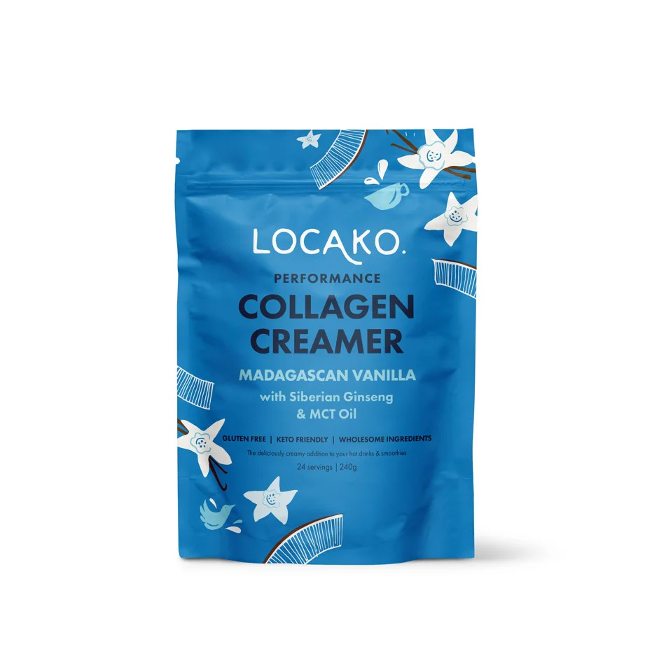 Locako Collagen Creamer Performance Madagascan Vanilla 240g