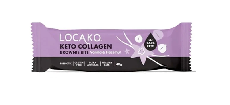 Locako Keto Collagen Brownie Bites 40g